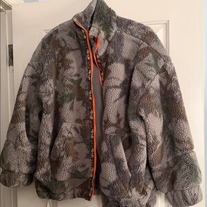 Urban Cozy Camo fleece jacket